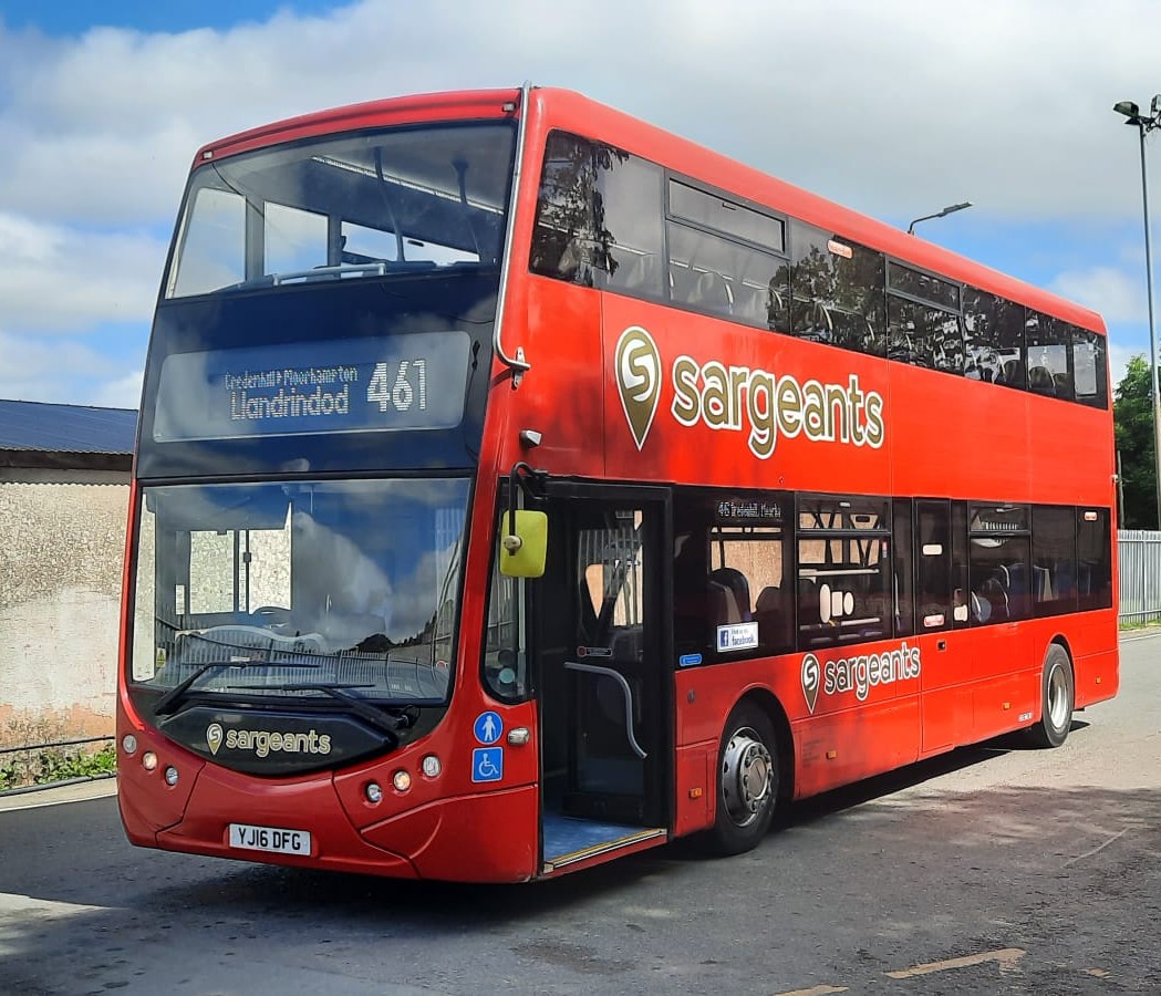 2016 Optare Metrodecker. 83 seats.